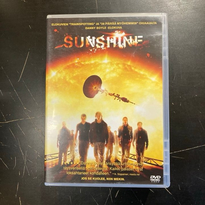 Sunshine DVD (VG+/VG+) -seikkailu/sci-fi-